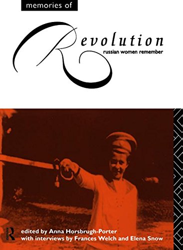 Cover of: Memories of revolution: Russian women remember