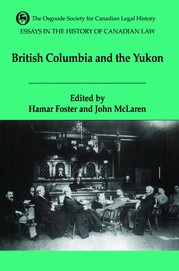 Essays in the history of canadian law flaherty