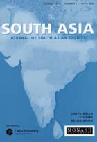 Cover Image South Asia: Journal of South Asian Studies