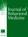 Cover Image Journal of Behavioral Medicine