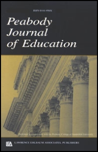 Cover Image Peabody Journal of Education