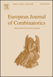 Cover Image European Journal of Combinatorics