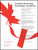 Cover Image Canadian Psychology
