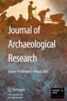 Cover Image Journal of Archaeological Research