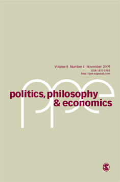 Cover Image Politics, Philosophy & Economics