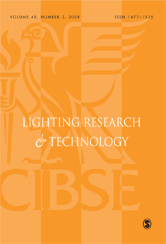 Cover Image Lighting Research & Technology