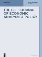 Contributions to Economic Analysis & Policy | Scholars Portal Journals